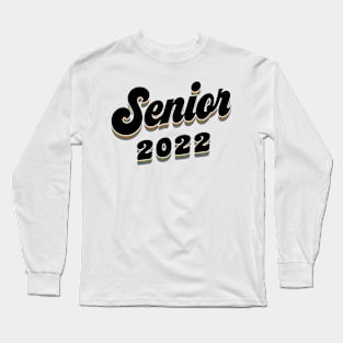 Seniors Class of 2022 Vintage Style Long Sleeve T-Shirt